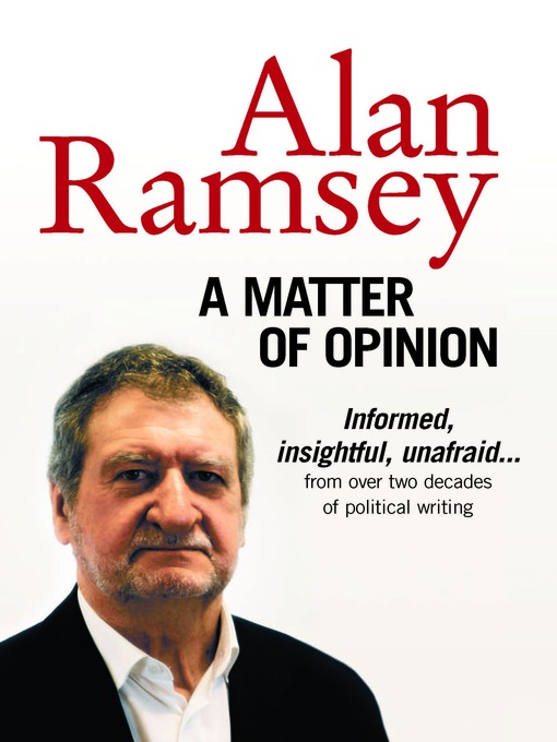 Title details for A Matter of Opinion by Alan Ramsey - Available